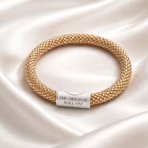 Gold Mesh Bracelet - Women's Jewelry